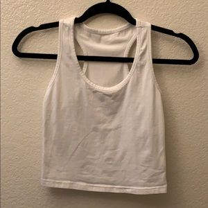 Plain White Halter Top
